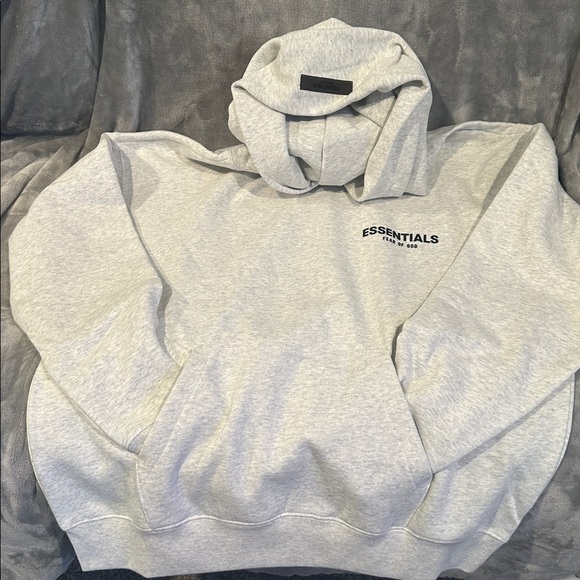 Fear of God Essentials Gray Sweatshirt light oatmeal - Picture 1 of 5